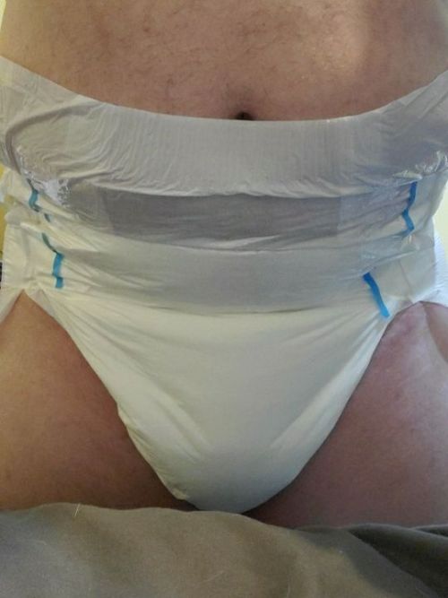 Got Diapeed Up In A Megamax XL With My Dino Training Pants. I'm Having An All Nighter Gaming Session