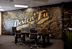 Escapekit:  Design Fu Mural Yiu Studio Cre­ated A New Mural  For Their Office.