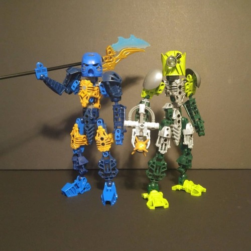 The great Matoran warrior Ceuna, and Makani of Metru Nui, both survived the destruction of the Great