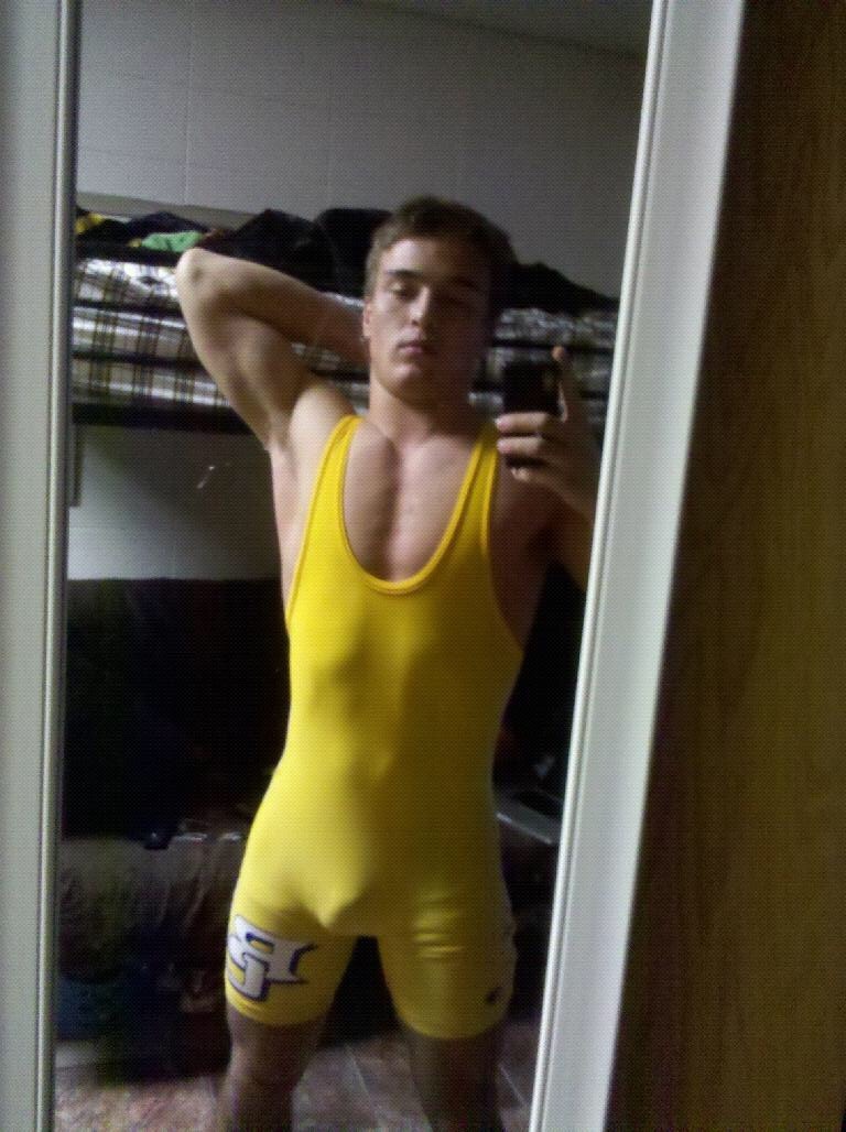 wrestlersandsinglets:  Follow me for Hot Wrestlers in Sexy Singlets =)