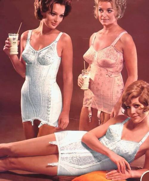 danismm:Vintage Lingerie Catalogue Vintage advertisements for classic corselettes.