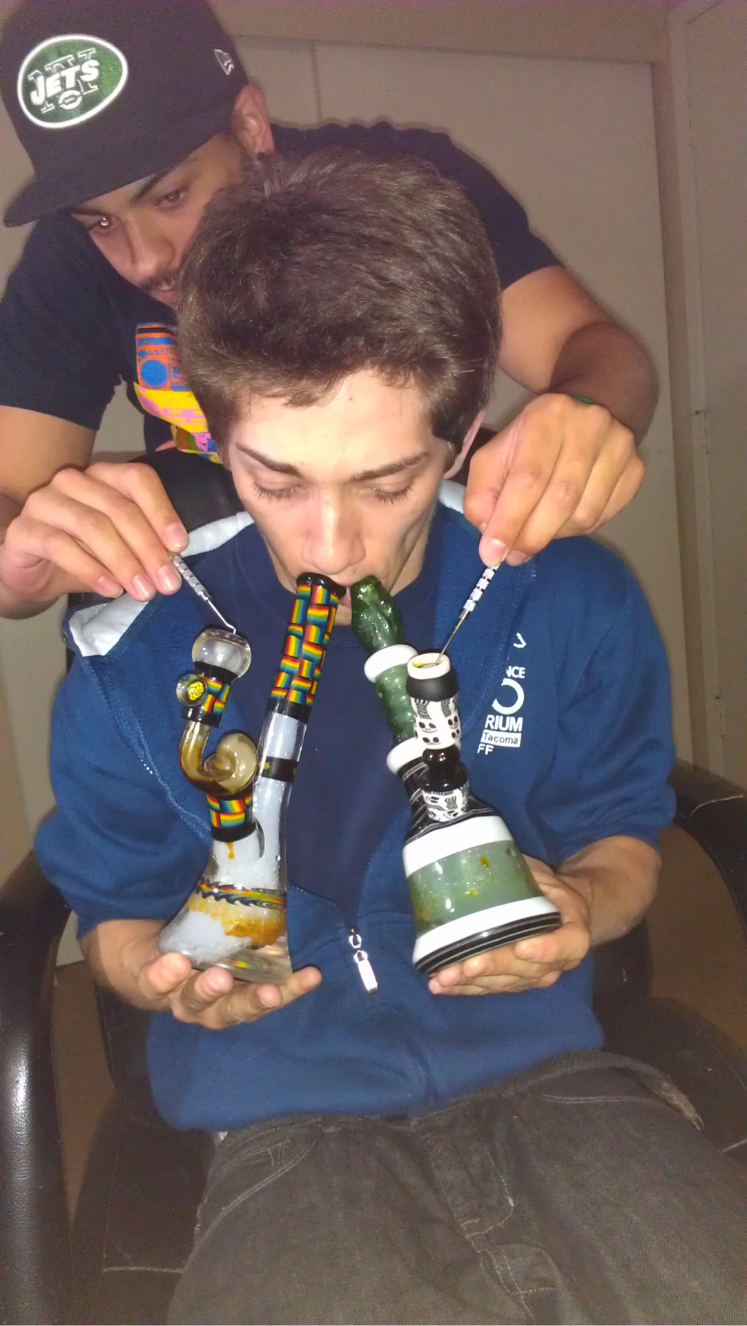 hunterrl:  Glass Munky and Gabe Holiday x Ryan Fitt collab