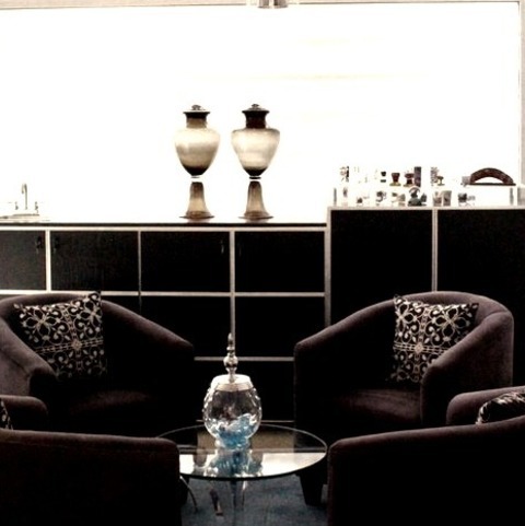 Single Wall - Contemporary Home BarInspiration For A Mid-sized Contemporary Single-wall Wet Bar Remodel