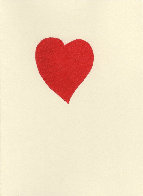 heart linocut, suggested ‹fat face›; &amp; so reached for a case of ultra bodoni. 