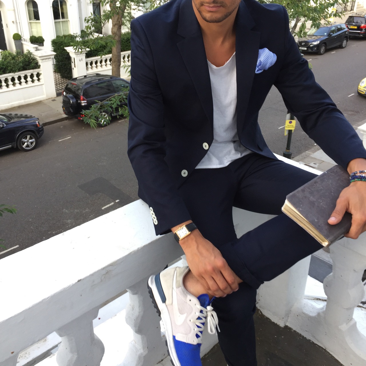 LOUIS-NICOLAS DARBON — This weekend I wore Midnight blue tuxedo by