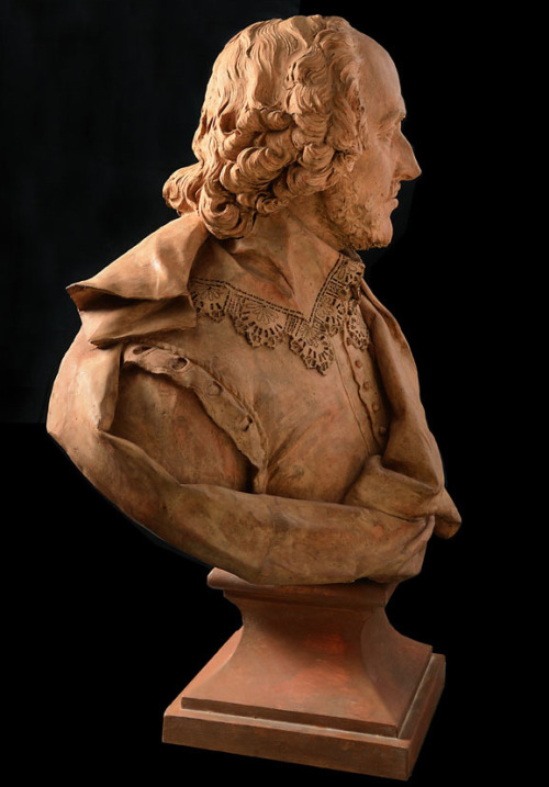 Bust of Shakespeare by Louis Francois Roubiliac.