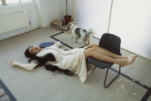 potledomland:Ayu Gani from Asia’s Next Top Model in a wonderfully creepy editorial for Under the Influence mag.