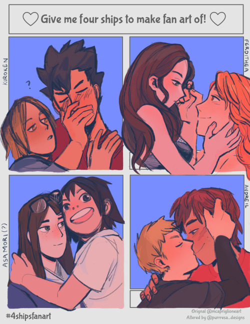 trying out different styles with that 4-ships meme