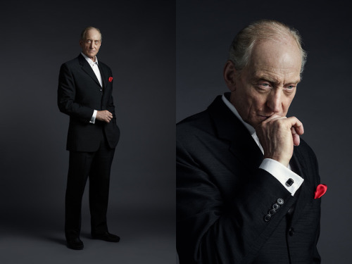 sexyolddudes: Charles Dance Photo by Andrew Maccoll (via x)