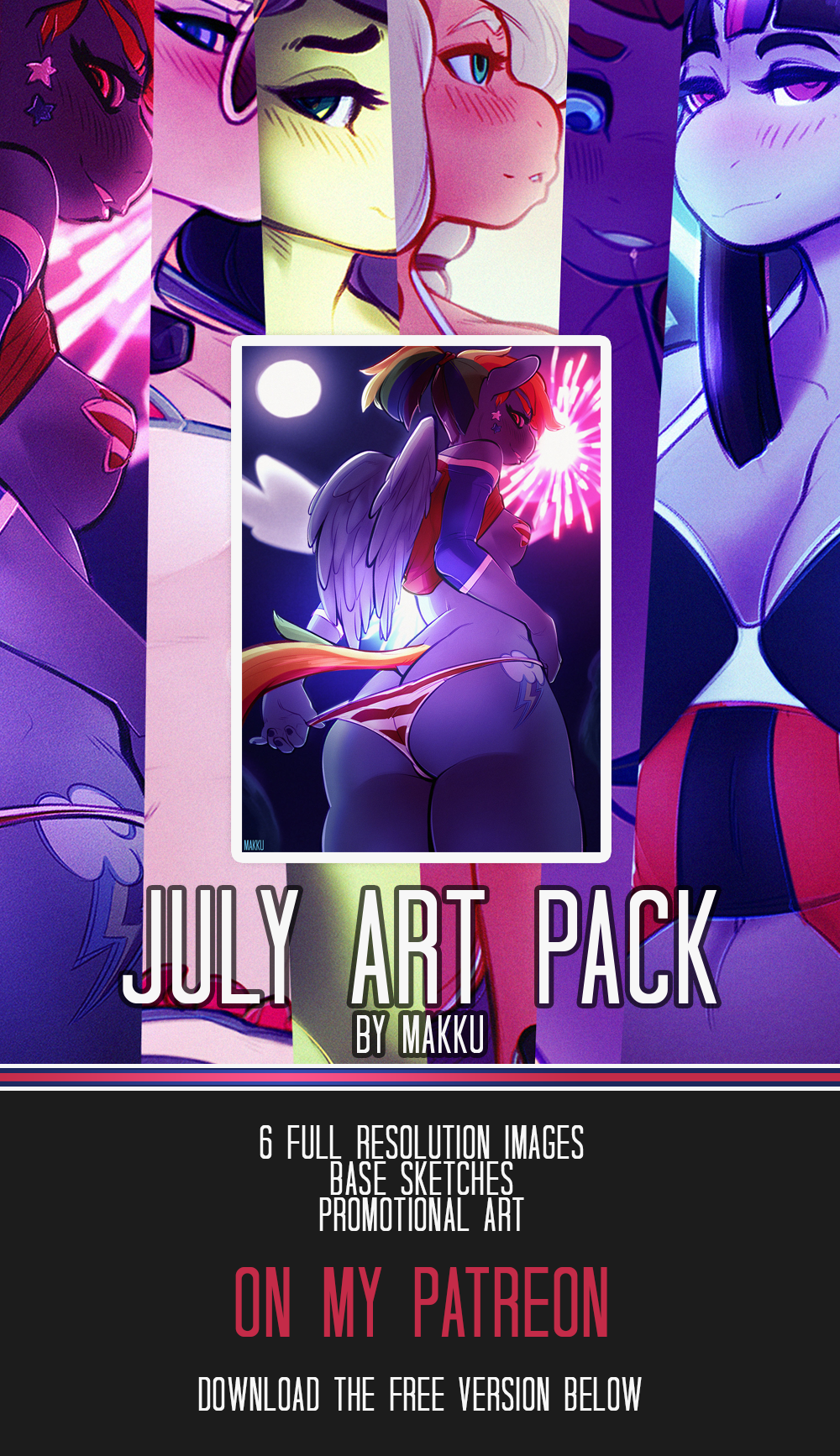 its-makku: My 4th of July Art Pack Is Up! My first art pack is finally up! I decided