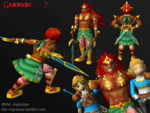 “Blacktober” Legend of Zelda round-up~Loved putting a spin on some of my favorite characters :D-Mark