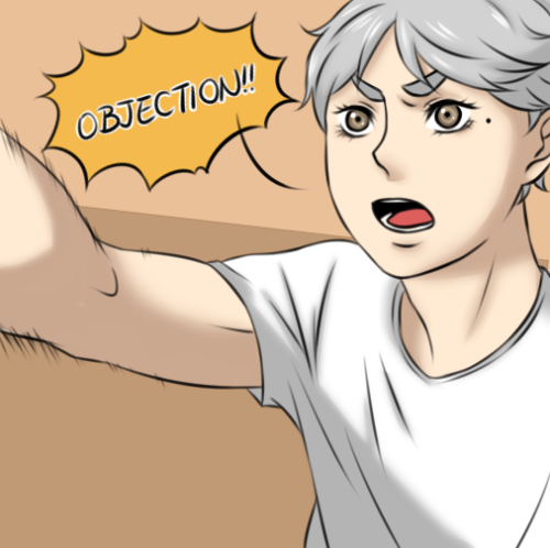 sugarwaraaa:  suga likes to mess around with daichi during training briefings based on this vine! bonus: the kouhais didn’t take it so well 