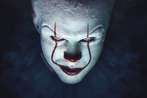 Photoshop edit by me. Bill’s Pennywise really made me love clowns again! I edited the balloon 