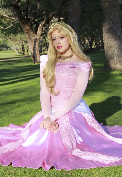 theofficialariel:  Me as Princess Aurora from “Sleeping Beauty”. Photography by Elizabet