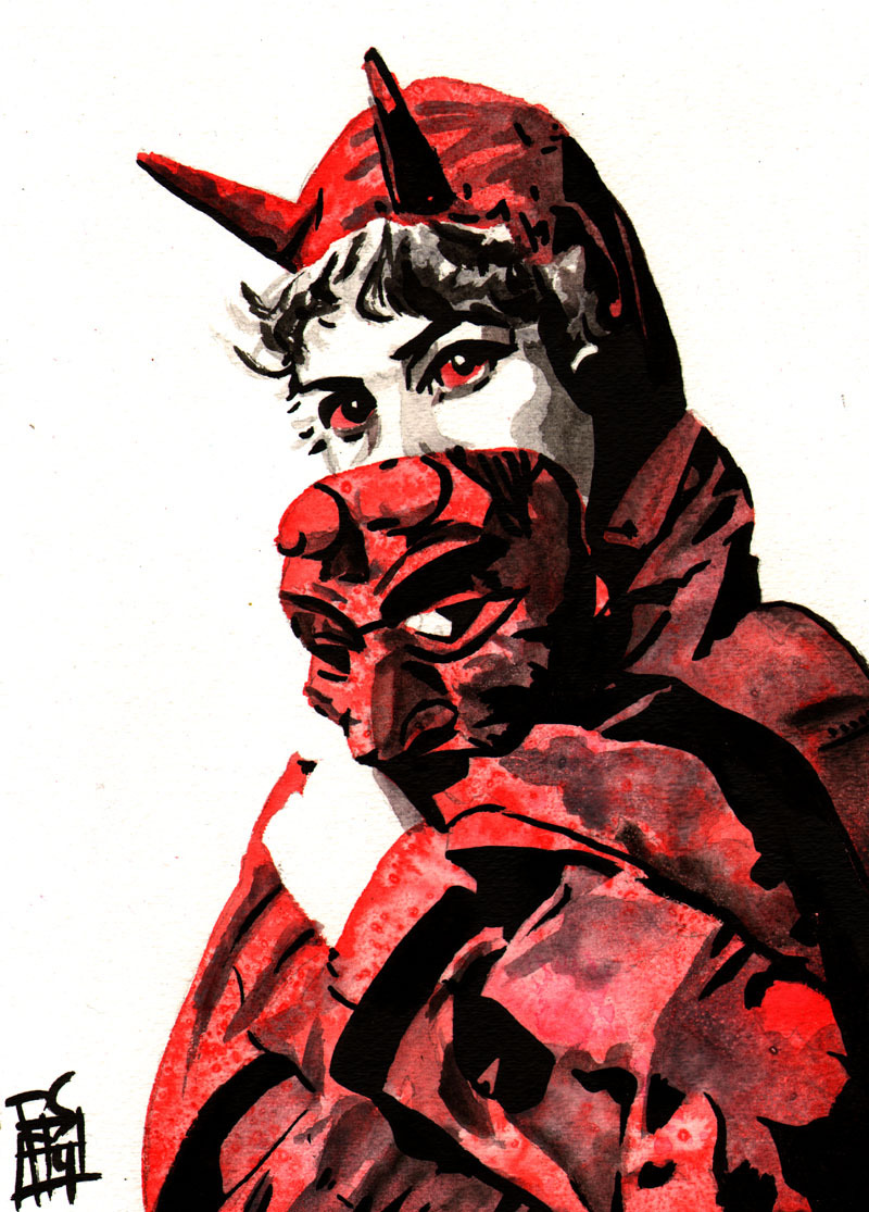 View Devil Watercolor Pictures