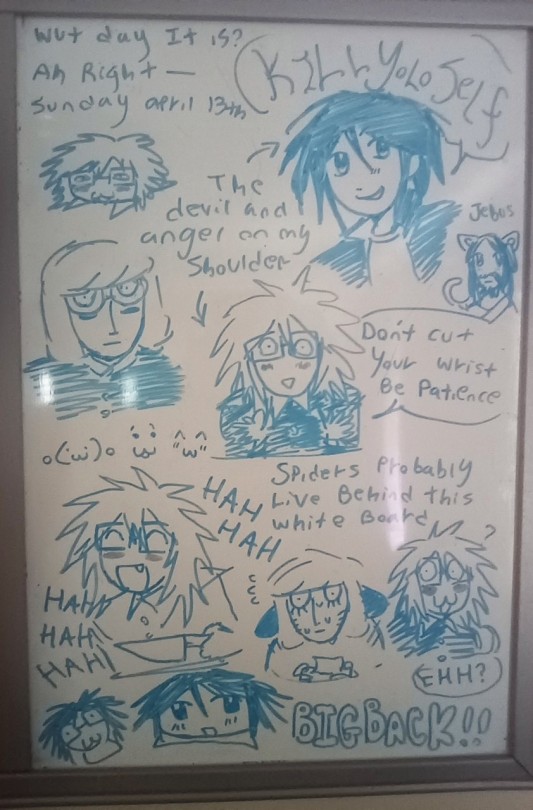 Weekend White Board Doodles #.....erhhh Uh Lost Count 8 Or 9 Idfk