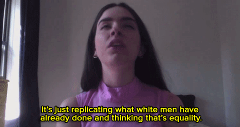 allerasphinx:  15minutesoffame:  micdotcom:   Watch: Gabby Noone explains how “White Femi