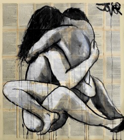 louijover:  tantric lovers http://www.saatchiart.com/art/Drawing-lamp/284005/1910553/view