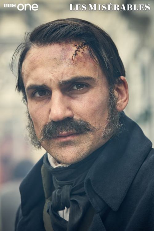 bbclesmis:Mabeuf (Donald Sumpter) in Les Misérables. Baron Pontmercy (Henry Lloyd-Hughes), a 