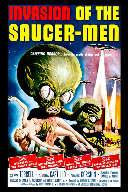 posterframe:Invasion of the Saucer-Men (1957)
