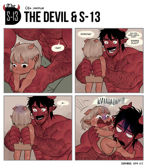 30. Caterpillar #bara#muscle#muscles#muscular#yaoi#bl#gay#gay comic#webcomic#dominique#sonya #the devil and S-13