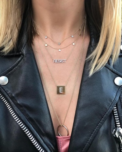 Resist.
Via @erinessjewelry on Instagram