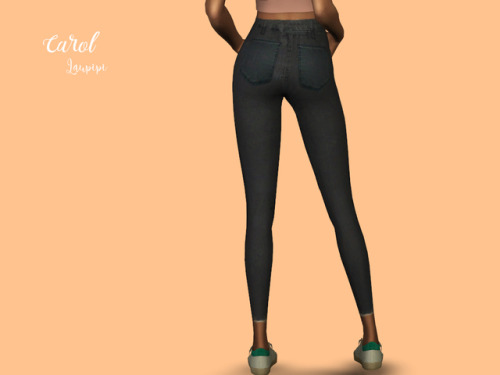 laupipi-blog: Carol Black Jeans Hiiiiii! I really missed to create jeans and troussers! This time I&
