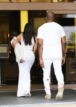 celebritiesofcolor: Kanye West, Kim Kardashian,