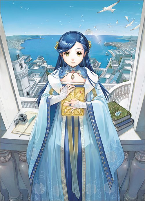 Honzuki No Gekokujou Ascendance of a Bookworm Rozemyne Fantasy Library |  Greeting Card