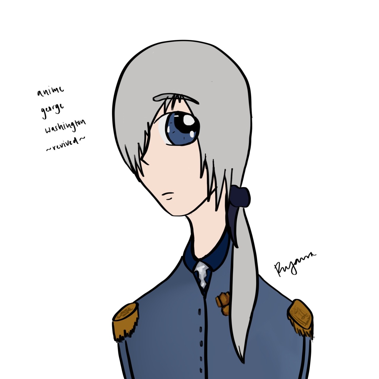 Featured image of post George Washington As An Anime Character