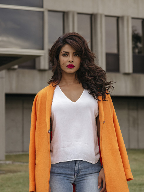 quanticofans:Priyanka Chopra photographed by: Alexi Hobbs/The New York Times