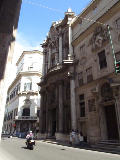 Borromini, S. Carlino alle Quattro Fontane, church and cloister, Rome, 1640s