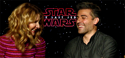 poesddameron: Oscar Isaac & Laura Dern: The Last Jedi stars reveal their most prized Star Wars p