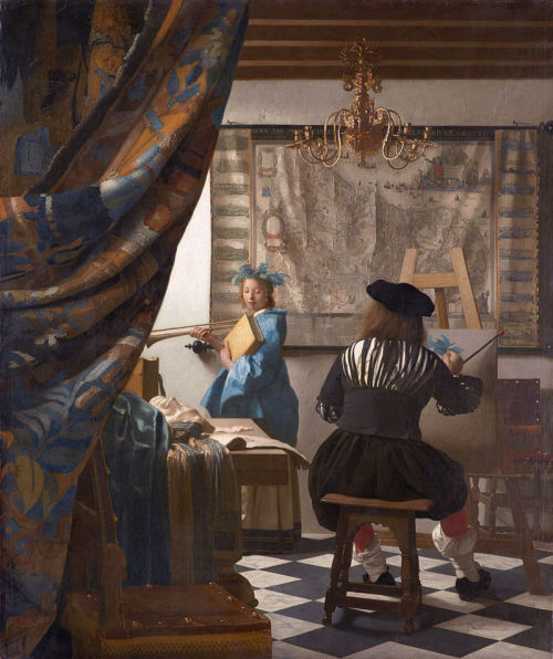 The Art of Painting, 1668, Johannes Vermeer