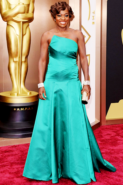 gradientlair:  Fabulous looks by celebrity Black women who attended The 86th Academy Awards. Lupita Nyong’o (who won the Oscar for Best Actress In A Supporting role for 12 Years A Slave, which also won Best Picture), Kerry Washington, Alfre Woodard,