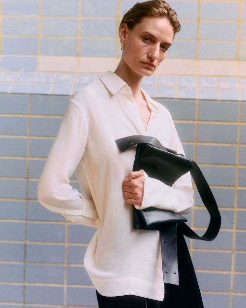 Veronika Kunz &amp; Luc Defont-Saviard by Daniel Shea for COS Spring-Summer 2022 Ad Campaign - F
