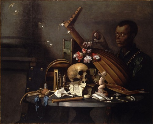 fang11803:
“ cleverness:
“ medievalpoc:
“ David Bailly
Vanitas with Portrait
Netherlands (ca. 1650)
Oil on canvas
37 ¼ x 45 ¾ in. (95 x 116 cm)
Vanitas- Latin for vanity, refers to a type of still life consisting of a collection of objects that...