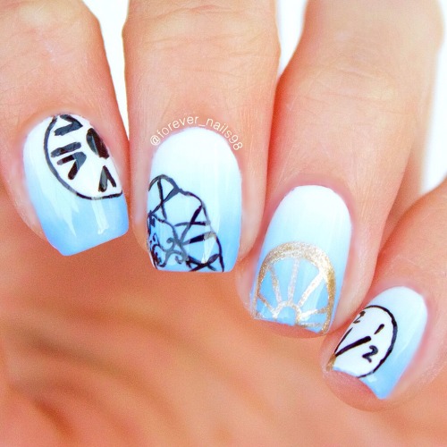 Alice Through The Looking Glass Nails