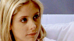 jane-villanueva:  buffy summers appreciation week ♡ day six: favorite season. “Buffy stares at him, his words hitting home. She looks exhausted, and terribly sad. She shuts her eyes. he lunges, shooting his arm out, the sword straight at her face.