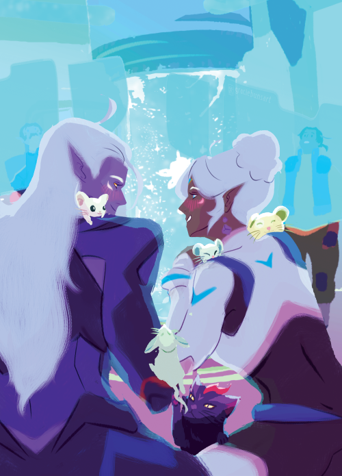 My piece for @loturazine first lotura zine OwOI really enjoyed working on this one!  I just lov