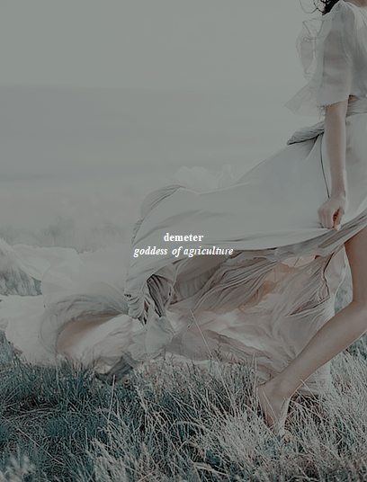 thewinedarksea: goddesses: demeter in greek mythology demeter is the goddess of grain, agricult