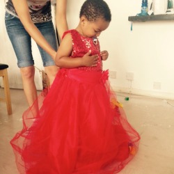 uglyassprettyboy:  prettylittlepotato:  My nephew, Dylan, tried on his sisters brides maid dress - when we took it off of him he threw a tantrum so we put him in a princess dress.. HE LOOKS FABULOUS. [DONT DELETE THE TEXT]  Aw!!!