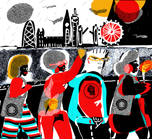 Time Out London: U.K Black-owned businesses &amp; Black History (2020)Editorial Illustration for