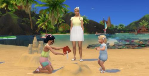 Aussie’s post on twitter!“So this is my 100 baby challenge mama with her two youngest da