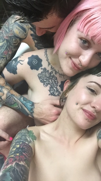 creepitreal666:  We cute satanicspacecat & righteousraving