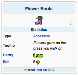 2023 Flower boots terraria It a 