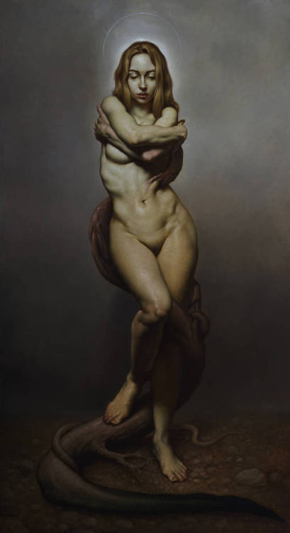 Roberto Ferri (Italian, b. 1978, Taranto, Italy, based Rome, Italy) - Potnia Theron, 2021, Paintings