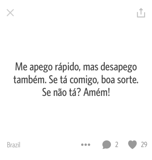 Princesinha, caralho. 