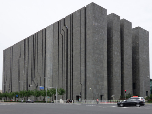 spaceintruderdetector: Digital Beijing Building Pei Zhu , architect