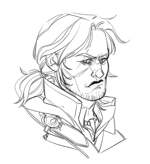 a couple of Edward Kenway doodles